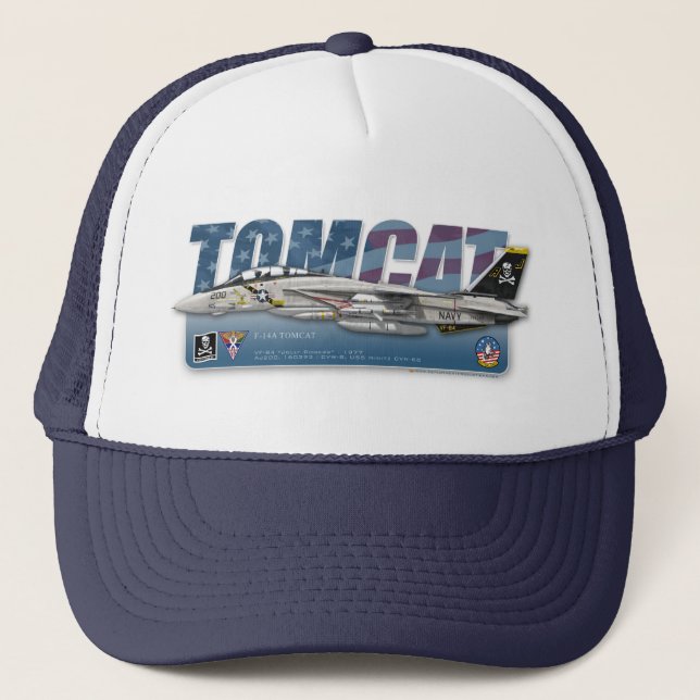 F-14 Tomcat VF-84 Jolly Rogers - Hat (Front)