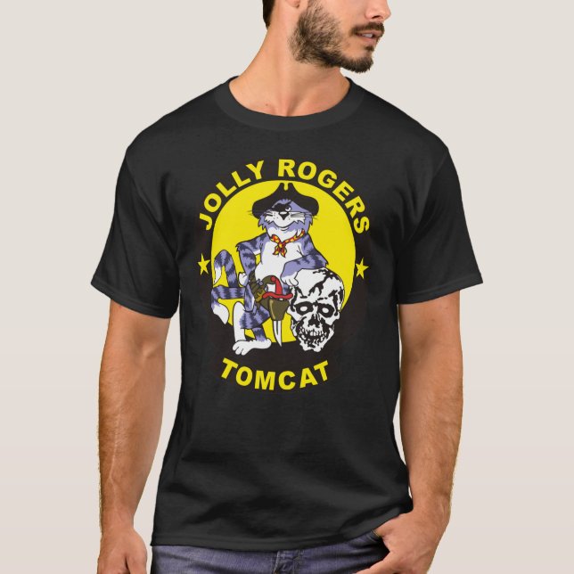 F-14 Tomcat VF-84 Jolly Rogers   T-Shirt (Front)