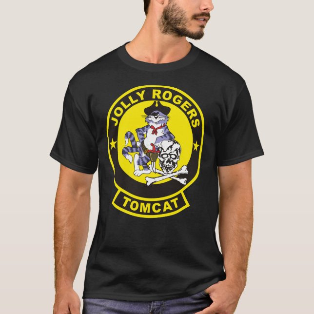 F-14 Tomcat VF-84 Jollys rogers T-shirt classique (Devant)