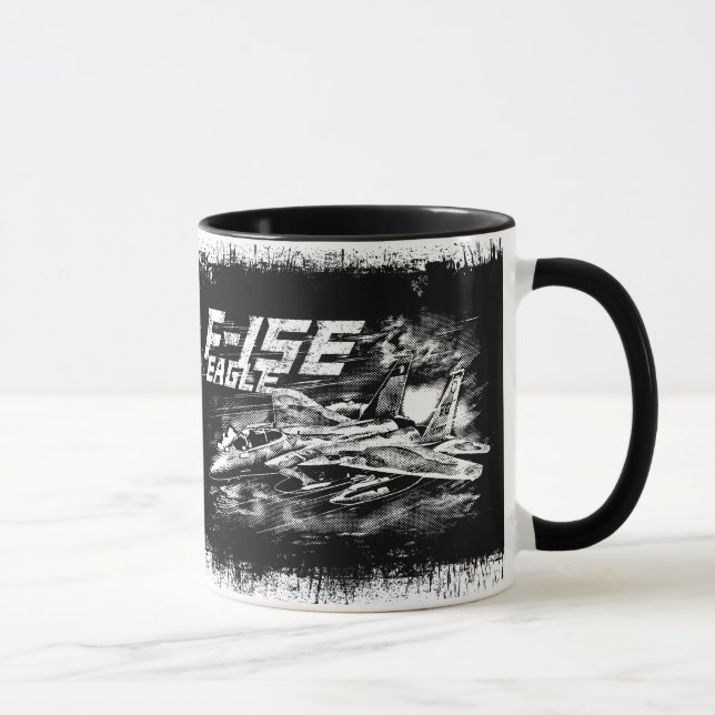 F-15 Aigle 11 oz Ringer Mug (Droite)