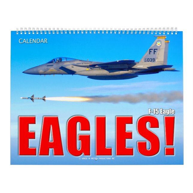 F-15 EAGLE CALENDAR (Cover)