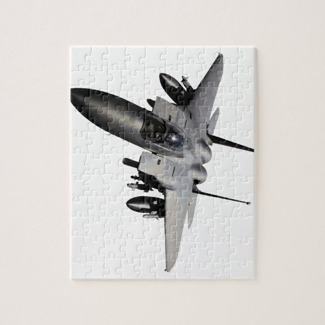 F-15 Eagle Jet Fighter Jigsaw Puzzle (Vertical)