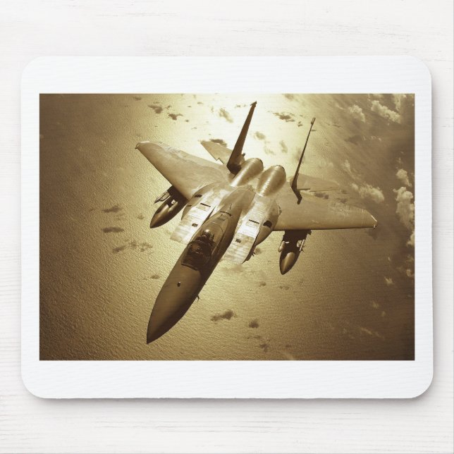 F-15 Eagle Jet Fighter Mouse Pad (Front)