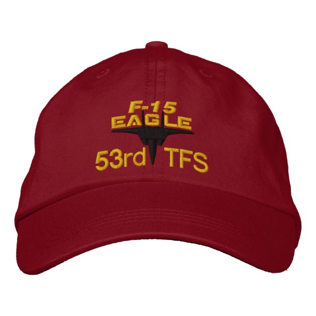 F-15 High Tech Eagle Casquette de golf (Devant)