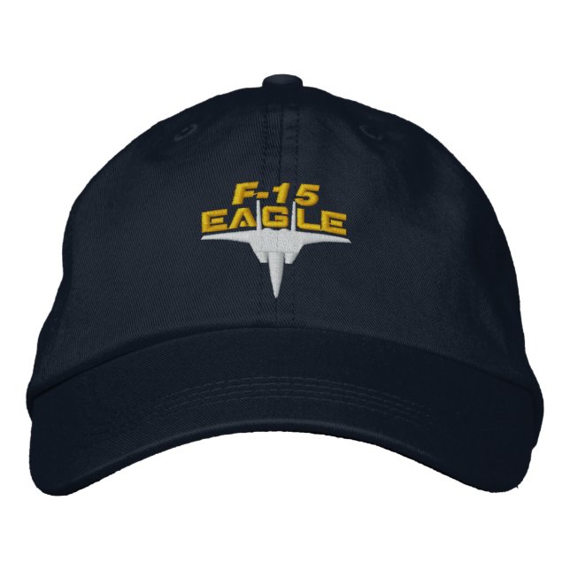 F-15 High Tech Eagle Casquette de golf (Devant)