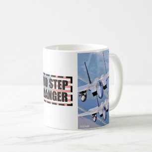 F-15C EAGLE - NO STEP DANGER COFFEE MUG