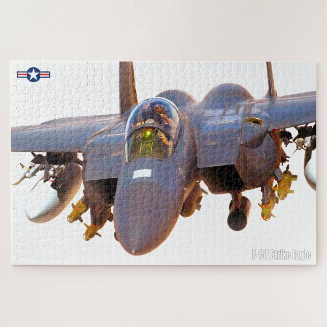 F-15E STRIKE EAGLE (20x30 INCH) Jigsaw Puzzle (Horizontal)