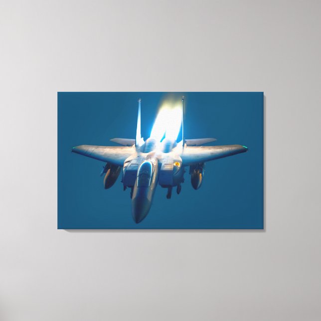 F-15E STRIKE EAGLE 24x36 Canvas Print (Front)
