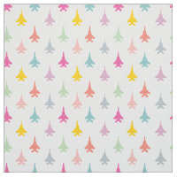 F-15E Strike Eagle Fighter Jets Pattern - Pastel