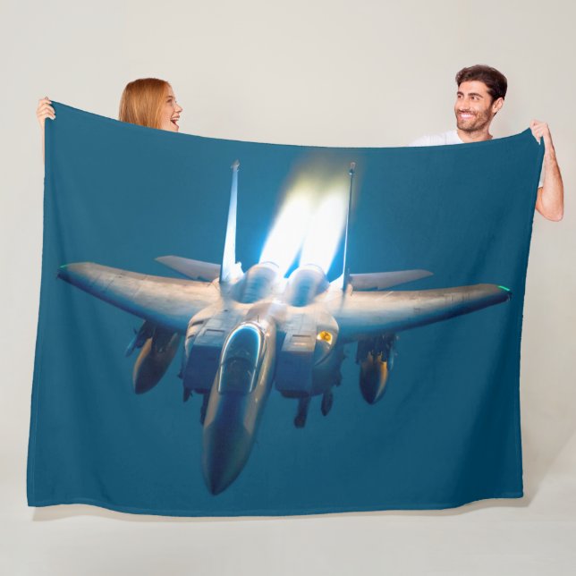 F-15E STRIKE EAGLE FLEECE BLANKET (In Situ)
