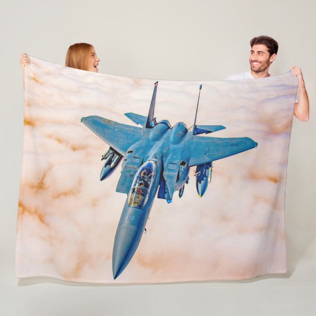 F-15E STRIKE EAGLE FLEECE BLANKET (In Situ)