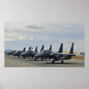 F-15E Strike Eagles Poster