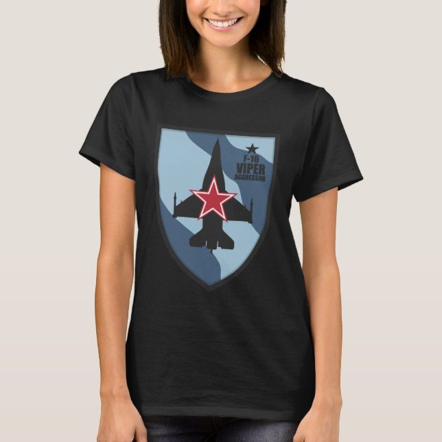 F 16 Aggressor T-Shirt (Front)