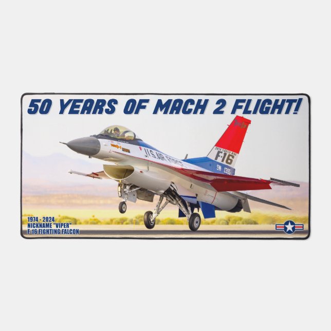 F-16 COMBATTRE FALCON - 50 ANS ! (Recto)