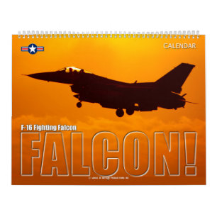 F-16 FIGHTING FALCON CALENDAR