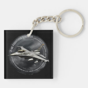 F-16 Fighting Falcon Keychain