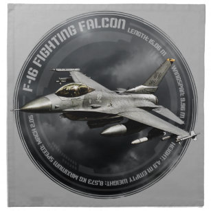 F-16 Fighting Falcon Napkin