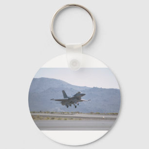 F-16 Landing At Luke Air Force Base Keychain