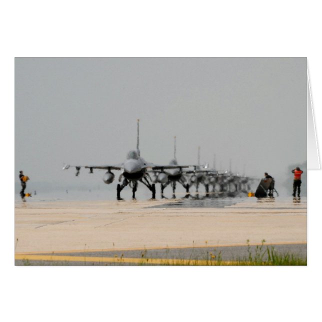 F-16 THUNDER (Front Horizontal)