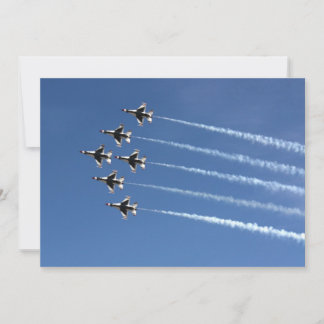 F-16 Thunderbirds Delta Formation Invitation