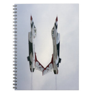 F-16 Thunderbirds Manoeuvre - Inverted Notebook