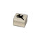F-16 Viper Fighter Jet Silhouette Wood Stamp
