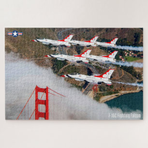 F-16C FIGHTING FALCON (20x30 INCH) Jigsaw Puzzle