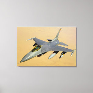 F-16C FIGHTING FALCON 24x36 Canvas Print