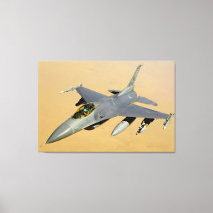 F-16C FIGHTING FALCON 32x48 Canvas Print