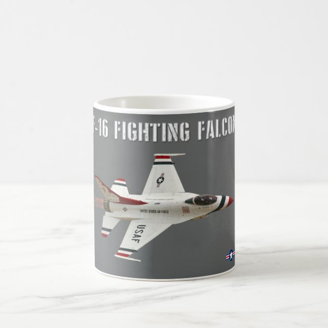 F-16C FIGHTING FALCON COFFEE MUG (Center)