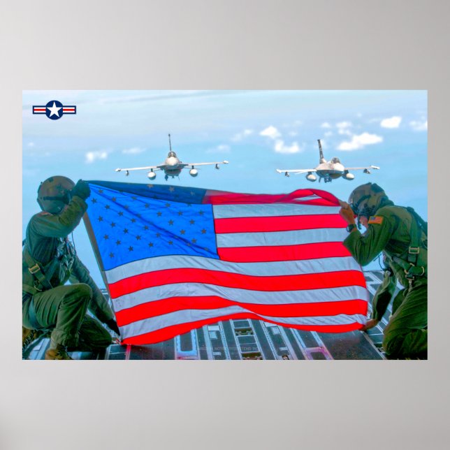F-16C FIGHTING FALCON POSTER (Front)
