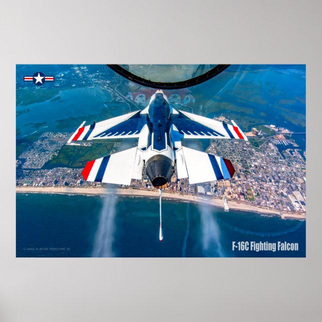 F-16C FIGHTING FALCON POSTER (Front)