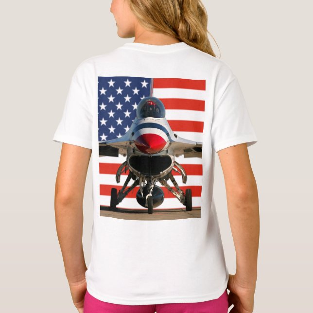 F-16C FIGHTING FALCON T-Shirt (Back)