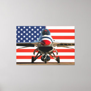 F-16D FIGHTING FALCON 40x60 Canvas Print