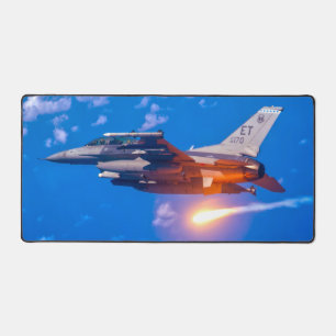 F-16D FIGHTING FALCON DESK MAT