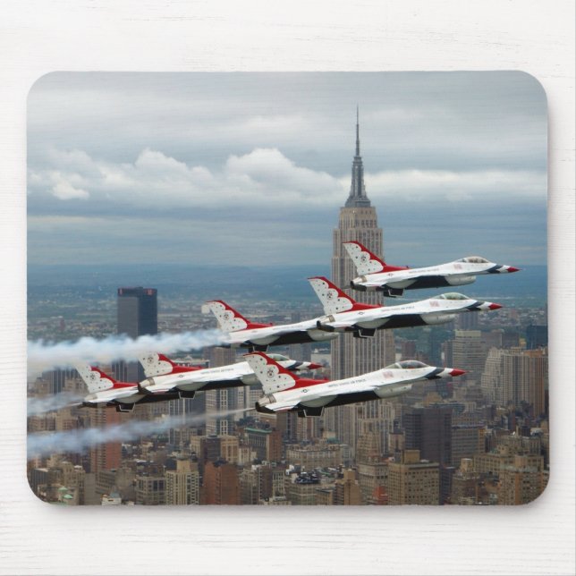 F-16's New York City Mouse Pad (Front)