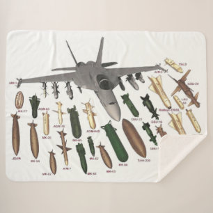 F-18 and it"s ARMAMENTS Sherpa Blanket