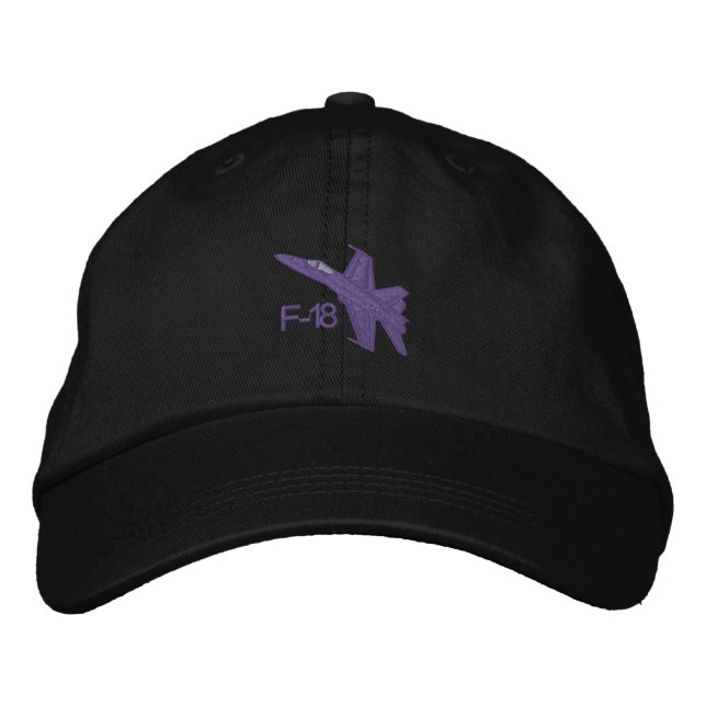 F-18 Hornet Embroidered Hat (Front)