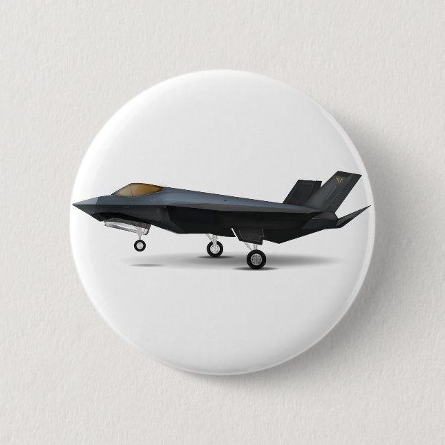 F-22 2 INCH ROUND BUTTON (Front)
