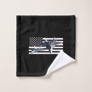 F-22 (Black Flag) Wash Cloth