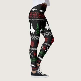 F-22 Christmas Leggings