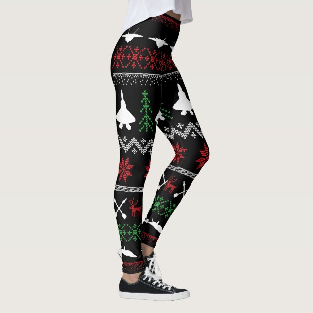 F-22 Leggings de Noël (Droite)