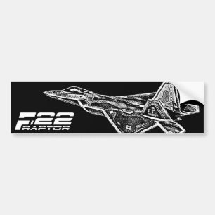 F-22 RAPTOR Bumper Sticker
