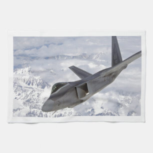 F-22 Raptor-Elmendorf AFB Kitchen Towel