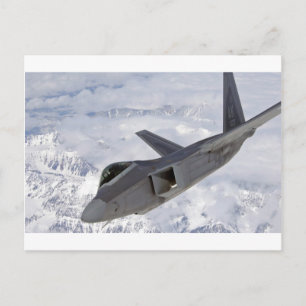 F-22 Raptor-Elmendorf AFB Postcard