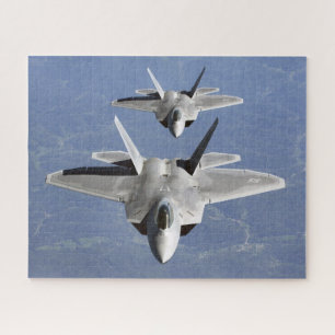 F-22 Raptor Fifth Generation Stealth Fighter Jet Jigsaw Puzzle