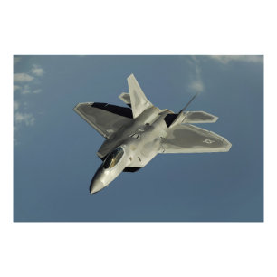 F-22 Raptor Fighter Jet Photo Print