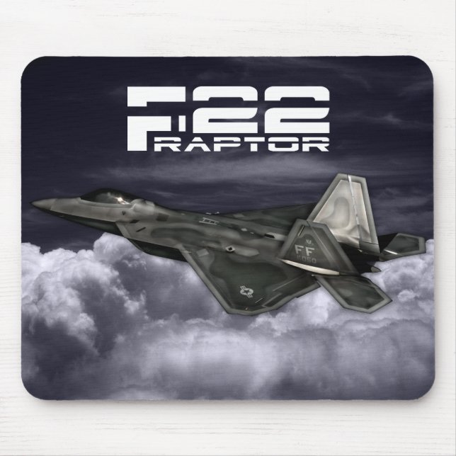 F-22 RAPTOR MOUSE PAD (Front)