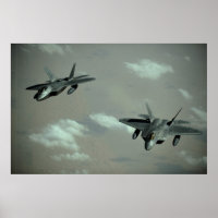 F-22 Raptors