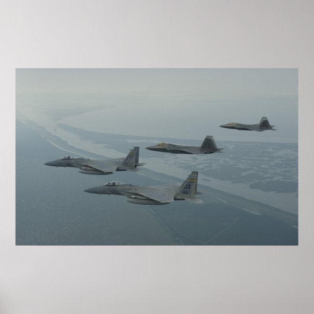 F-22 Raptors Poster (Front)